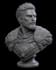 sculpt realistic 3d head bust model for face stl 3d printing