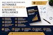 create a market research report and competitive analysis