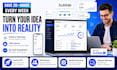 build bubble io web app saas mvp CRM with bubble website