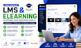 develop lms website, elearning website educational website and learndash website