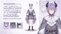 create a live2d anime vtuber avatar, vtuber model for vtube studio