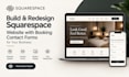 build squarespace redesign website with booking contact forms for your business