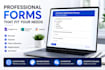 create google form, microsoft form, and jotform with automation and reporting