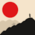 illustrate beautiful flat landscape illustration art