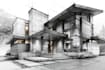 do architecture sketches in high quality