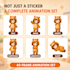 create a custom animated windows desktop pet from your character