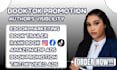 be your author social media manager and booktok marketer booktok tiktok shop