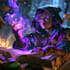 create fantasy card game art and book illustrations