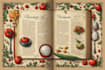 design a unique and custom cookbook cover