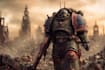 draw epic warhammer 40k inspired battle scenes and sci fi artwork