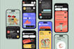 create modern website ui ux design