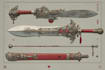 draw realistic medieval and fantasy weapons, armor and items