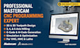 do cnc programing in mastercam cad cam and fanuc g code