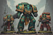 paint your custom warhammer, 40k, wargaming miniatures