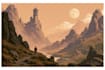 fantasy concept landscape illustrations