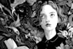draw simple black and white illustration