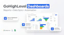 build automated data sync dashboards inside gohighlevel ghl