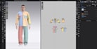 create 3d garment design in clo3d and marvelous designer