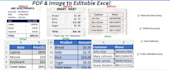 convert PDF, scanned image, or word to excel accurately