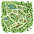draw rv park map and campground map in vector illustrator