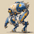 draw custom mecha robot art for you
