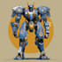design sci fi mecha and robot concept art