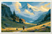 draw epic fantasy landscape illustrations