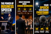 write a powerful business speech