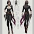create anime character design sheet