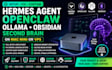 setup fix custom hermes agent openclaw ollama obsidian second brain mac mini vps