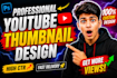 design clickable youtube thumbnails