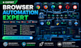 our agency develop browser automation web scraping chrome firefox edge extension