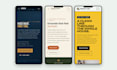 design a local service business one page website
