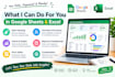 create sales reports and dashboard in google sheets