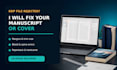 fix your rejected KDP manuscript or cover in 24 hours