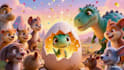 create a kids cartoon series with songs, scenes, scripts