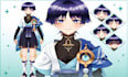 design live2d vtuber model live2d illusration anime character character design