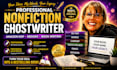 ghostwrite nonfiction ebook for amazon KDP