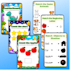 create printable matching and counting worksheets for kids