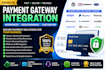integrate stripe, paypal, klarna, razorpay, paystack and custom payment gateways