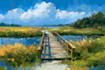 paint landscape in oil painting