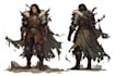 illustrate a marvelous rpg dnd character art