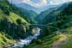 custom landscape oil painting