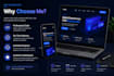 build a responsive HTML CSS java script website with modern UI