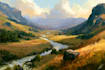 custom landscape oil painting