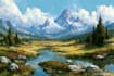 custom landscape oil painting
