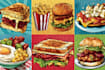 create a food pop art illustration