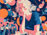 create digital paintings and illustrations