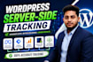 set up meta pixel, facebook conversion API, ga4 and GTM server side tracking