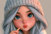draw cute cartoon portrait